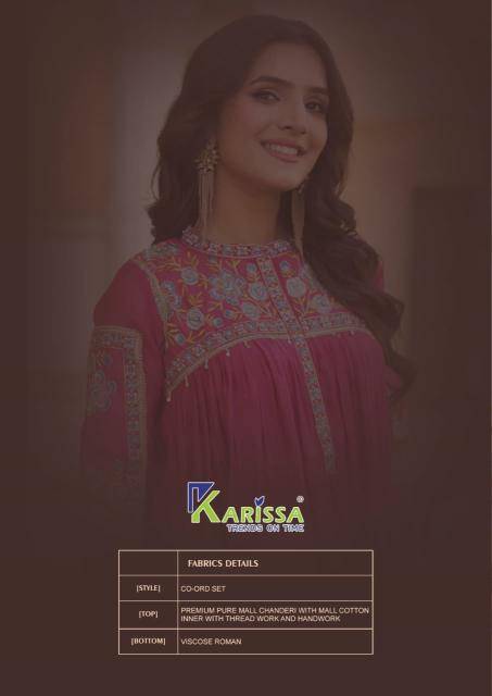 Karissa ishika coord set Wholesale Indian Kurtis